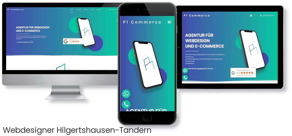 Webdesigner Hilgertshausen Tandern